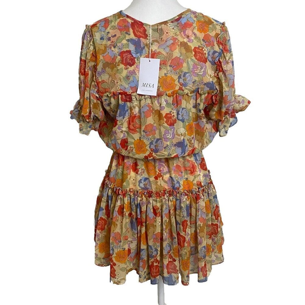 NWT Misa Los Angeles X Revolve Avani Dress in Vintage Floral $334 Small - Picture 9 of 16